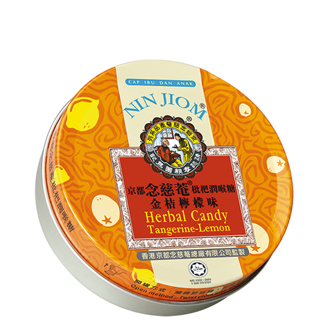 Nin Jiom Herbal Candy Tangerine-Lemon