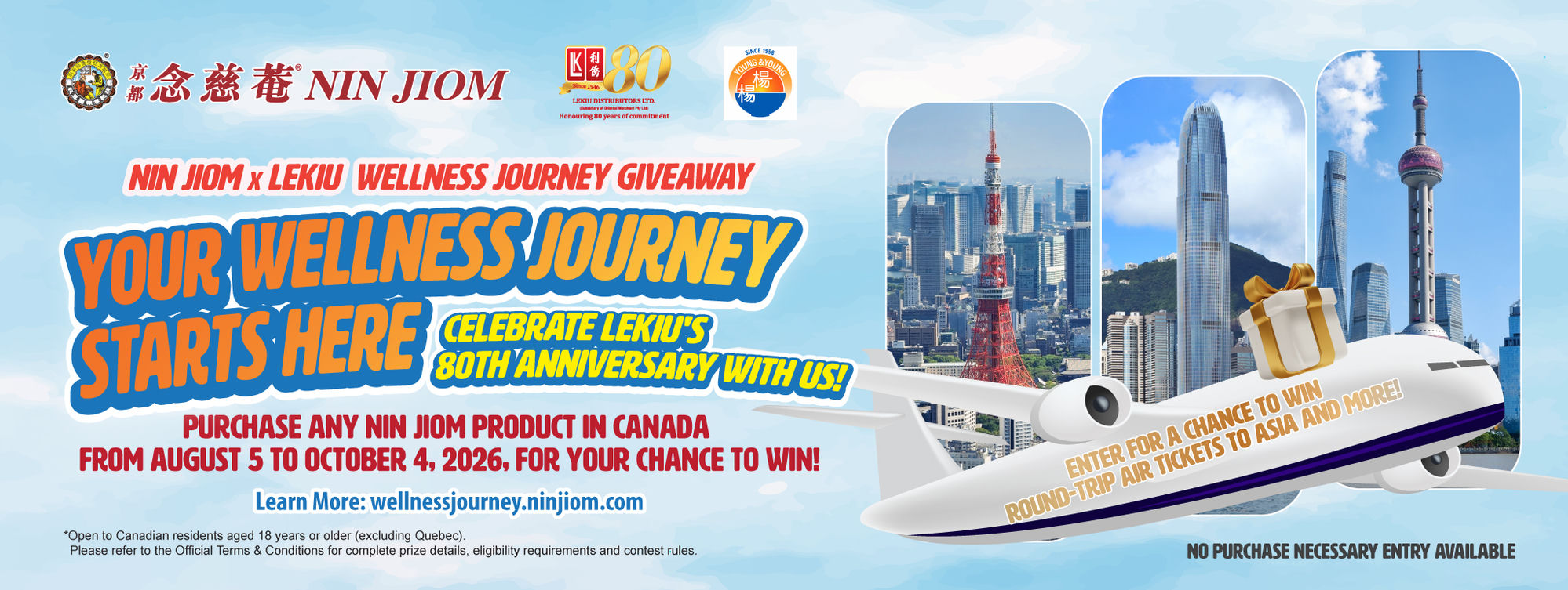 Nin Jiom x Lekiu Wellness Journey Giveaway